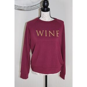 Carbon Copy Women’s long sleeve T-shirt burgundy Size M